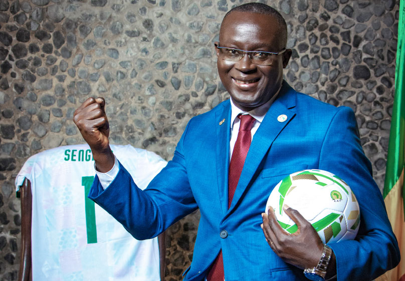 Élections CAF : Augustin Senghor 1er vice-président. – Fédération  Sénégalaise de Football